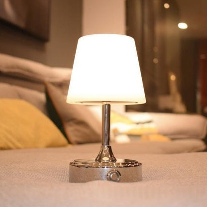 Simple LED Night Light Bedside Decorative Charging Table Lamp