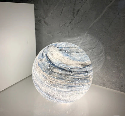 Planet Mond Tischlampe Kreatives Geburtstagsgeschenk Sternenhimmel Nachttisch Rot Schlafzimmer Saturn Nachtlicht