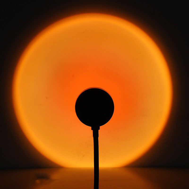 Lampada per proiezione del tramonto, proiettore di tramonto, luce notturna, decorazione murale, illuminazione