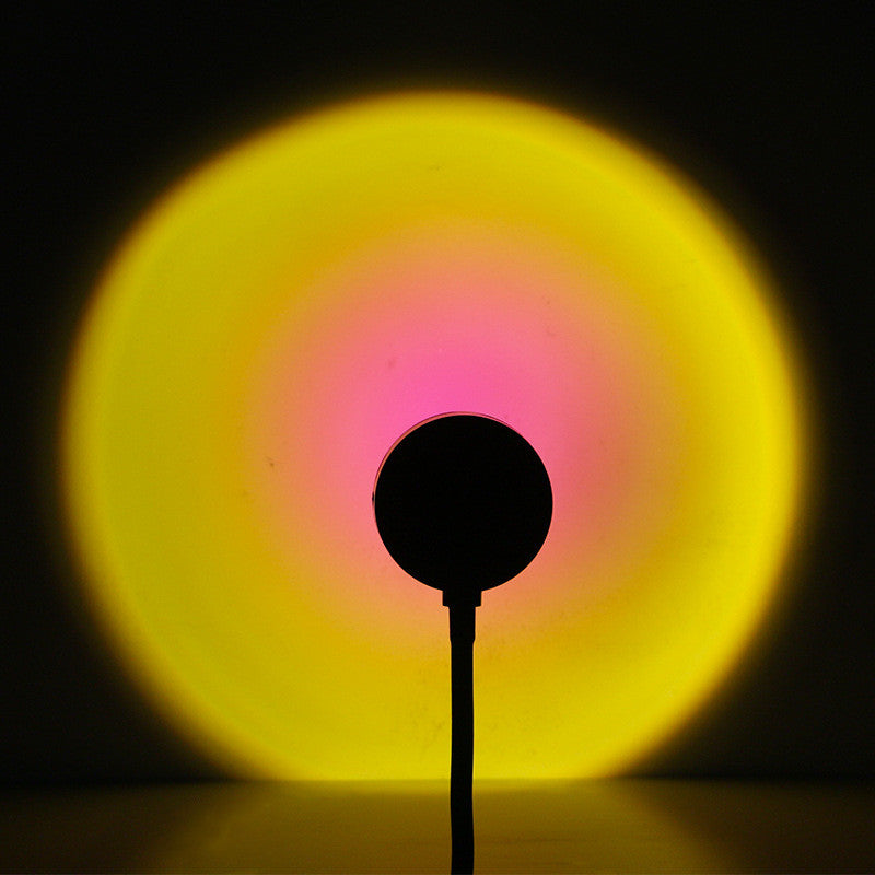 Lampada per proiezione del tramonto, proiettore di tramonto, luce notturna, decorazione murale, illuminazione