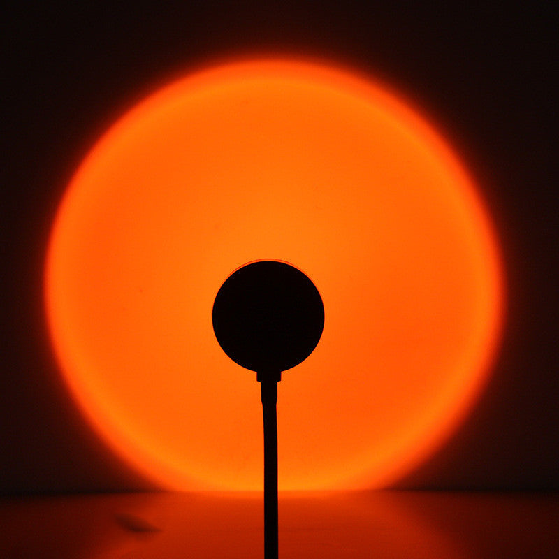 Lampada per proiezione del tramonto, proiettore di tramonto, luce notturna, decorazione murale, illuminazione