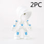 Niedliche LED-Helden-Tischlampe, Mini-tragbares cooles Mecha-Roboter-Nachtlicht, Schlafzimmer-Heimdeko, Geschenke für Kinder und Jungen