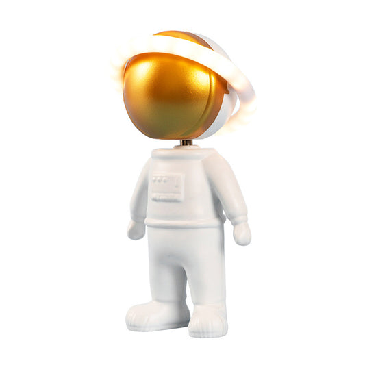 Nuovo Proiettore Astronauta Lampada a sfioramento Ricarica USB Luce Notturna Girevole Luci d'Atmosfera da Comodino Lampada Decorazione Camera da Letto
