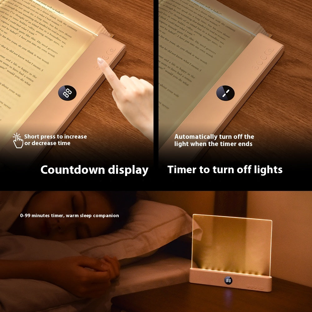 Lampada a forma di tablet con luce notturna per la lettura
