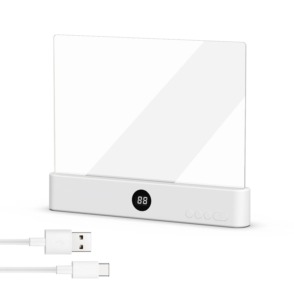 Lampada a forma di tablet con luce notturna per la lettura