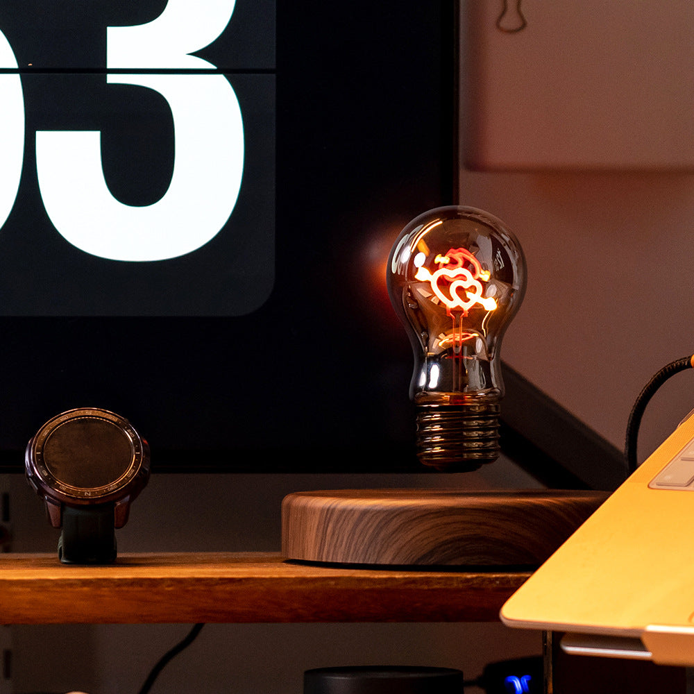 Lampada notturna piccola con sospensione magnetica, atmosfera creativa