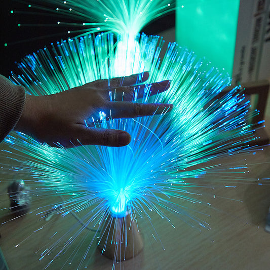 Lampada in fibra ottica – Fibra luminosa transfrontaliera