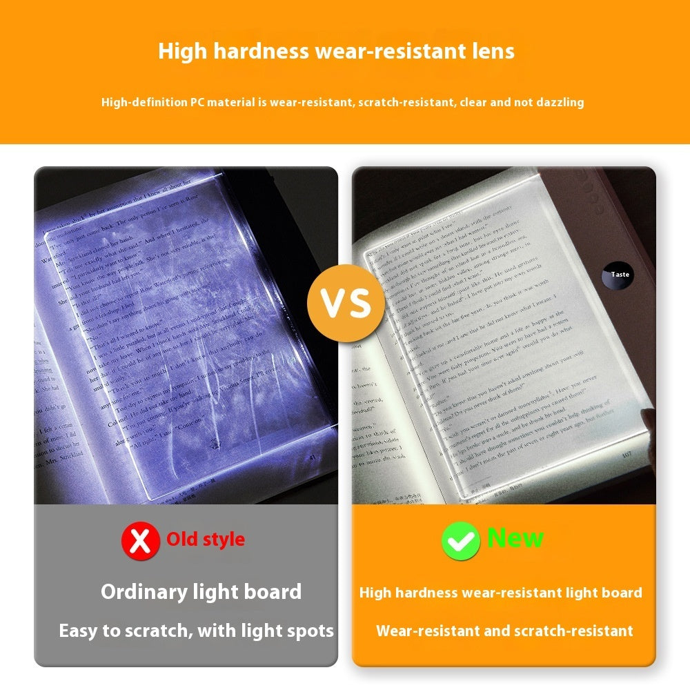 Lampada a forma di tablet con luce notturna per la lettura