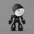 Simpatica lampada da tavolo a LED a forma di eroe, mini portatile, fantastica, robot mecha, luce notturna per camera da letto, decorazione per la casa, regalo per bambini e ragazzi.