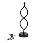 Modern Wave-Shaped USB Desk Lamp With 3-Color Dimmable Lighting For Bedroom