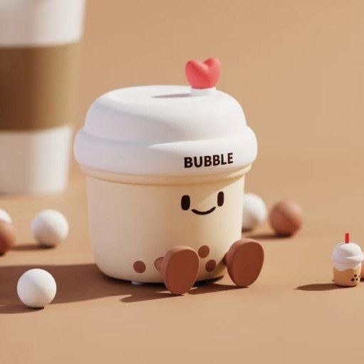 Cartoon Milky Tea Cup Silicone Night Lamp