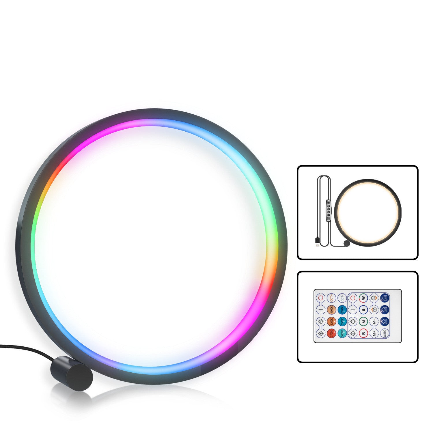 Luce notturna a LED intelligente con induzione ritmica musicale, luce colorata per creare atmosfera e decorare la stanza.