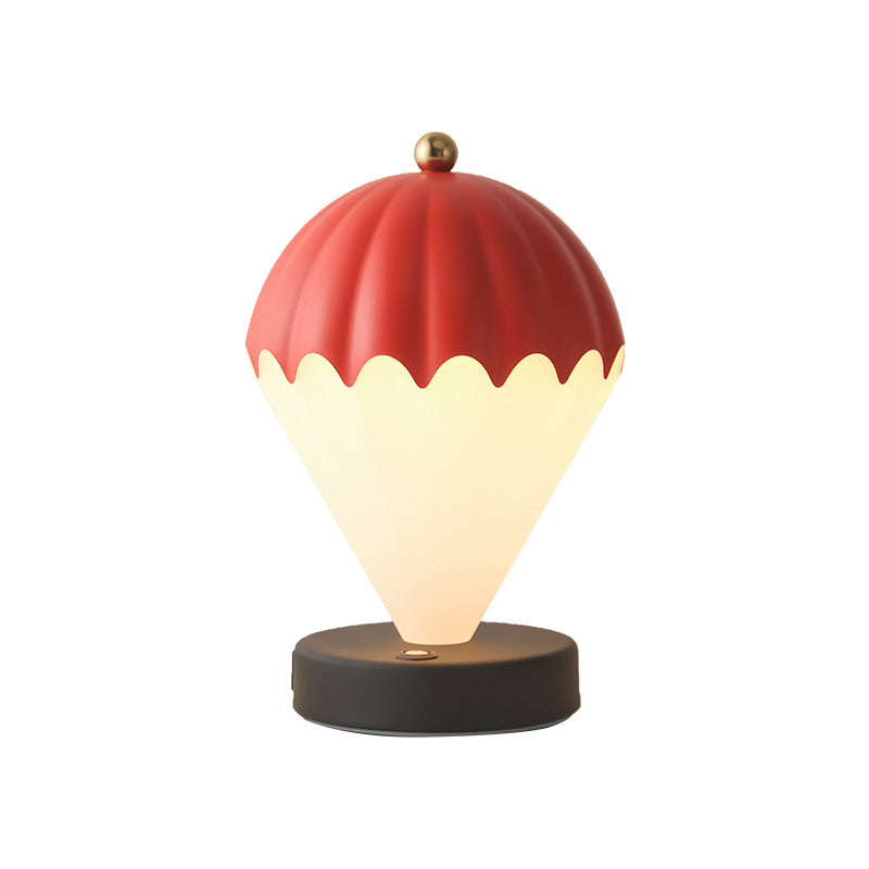 Lampada da tavolo decorativa a forma di mongolfiera per camera da letto, comodino.
