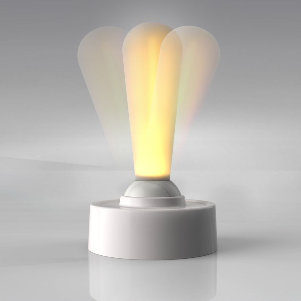 Luce d'atmosfera per interni, camera da letto, comodino, in silicone, ricaricabile tramite USB, piccola lampada da parete in silicone, decorazione per la casa.