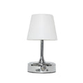 Semplice lampada da notte a LED, lampada da comodino decorativa con funzione di ricarica.