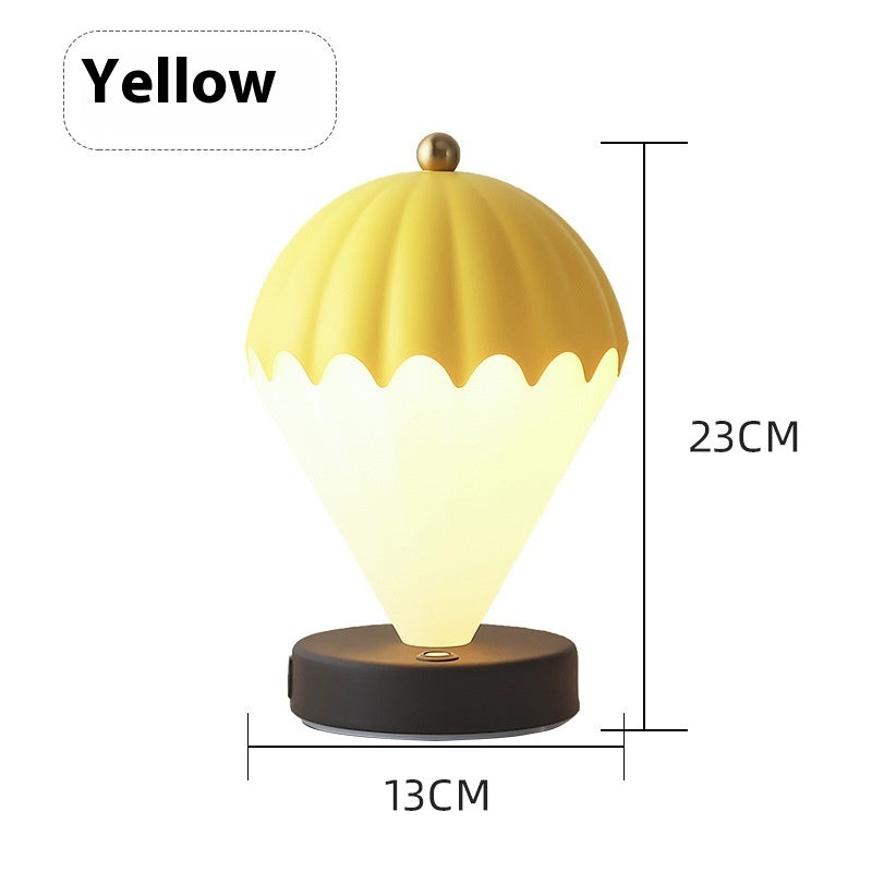 Lampada da tavolo decorativa a forma di mongolfiera per camera da letto, comodino.