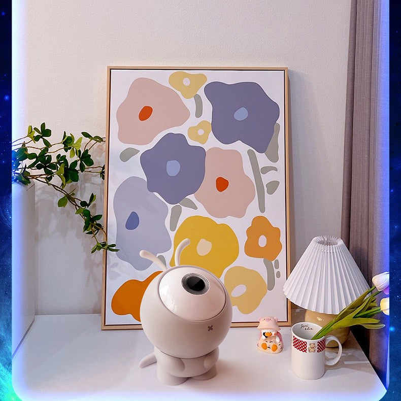 Proiettore galattico ricaricabile 6 in 1 con luci LED planetario, cielo stellato, luci notturne rotanti con proiettore di costellazioni, lampada decorativa