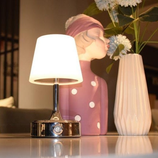 Simple LED Night Light Bedside Decorative Charging Table Lamp